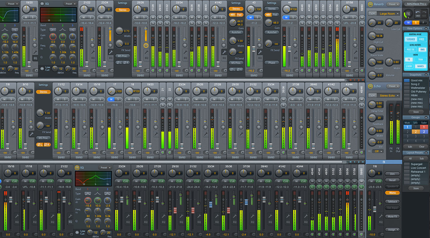 Control RME Totalmix